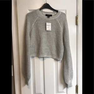 NWT Forever21 Cropped Sweater SZ S